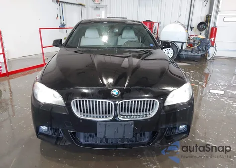 2013 BMW 550I xDrive z USA, uszkodzony, nr VIN WBAFU9C56DDY70471